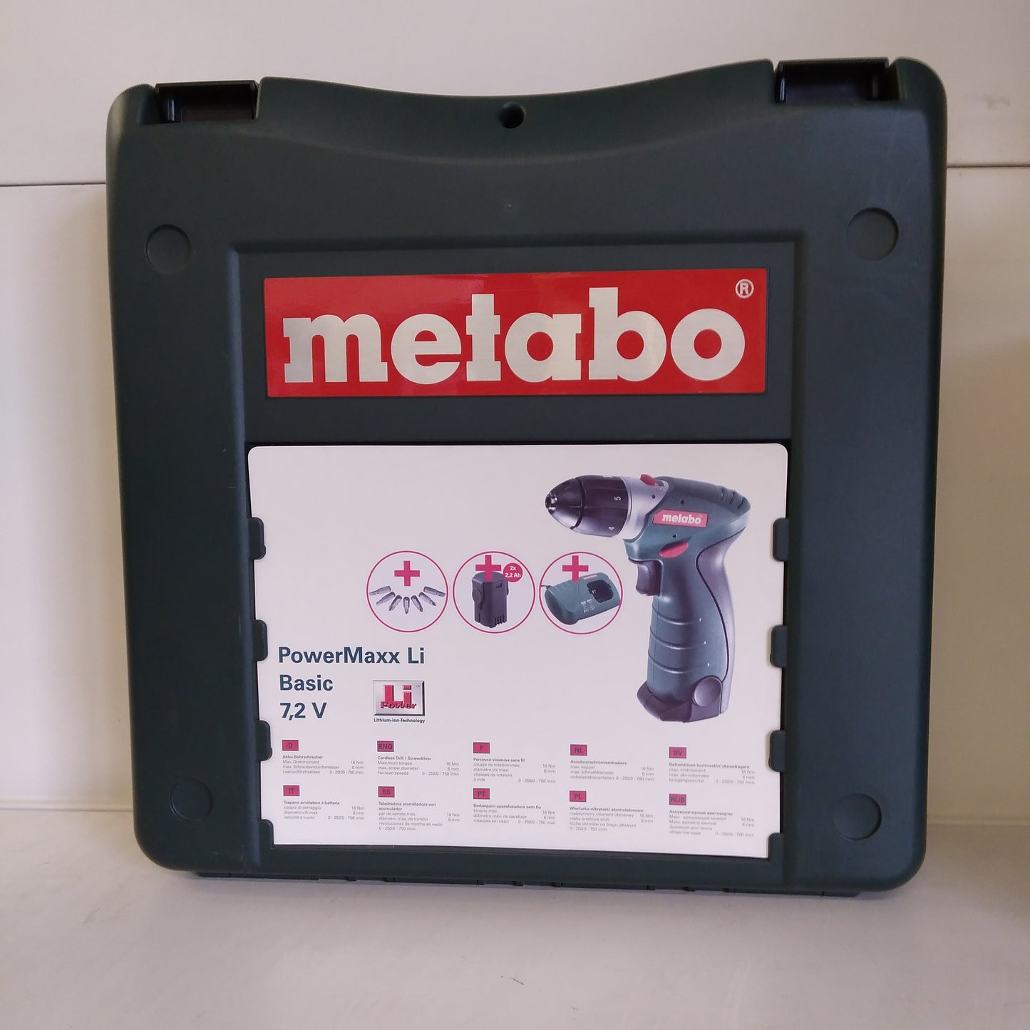 Metabo accu-boor-schroefmachine PowerMaxx Li Basic