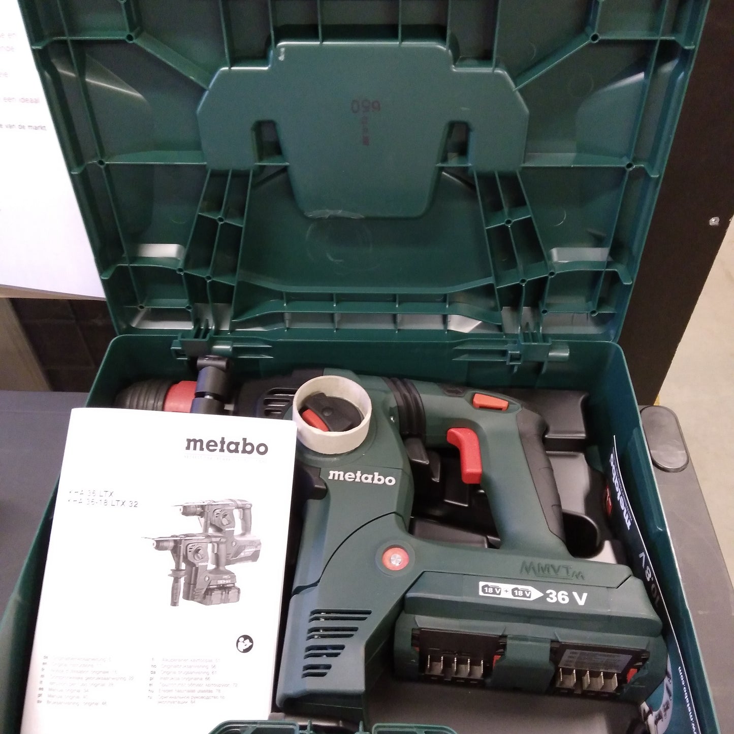 Metabo accu combihamer KHA 36-18 LTX 32