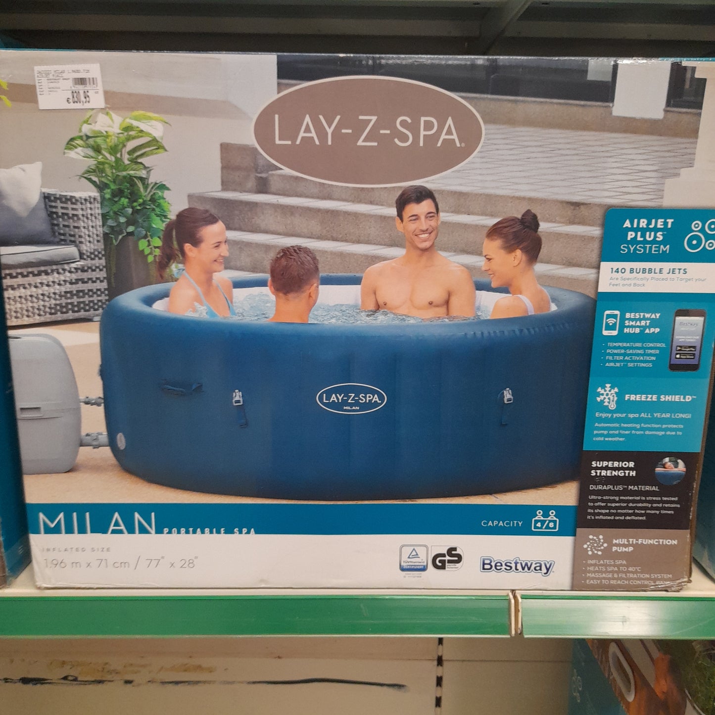 Lay-z-spa Milan