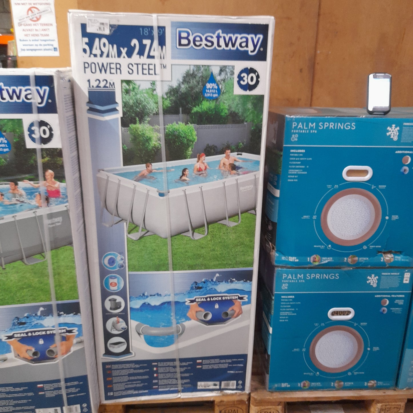 Best way zwembad power steel 5m49 x 2m74