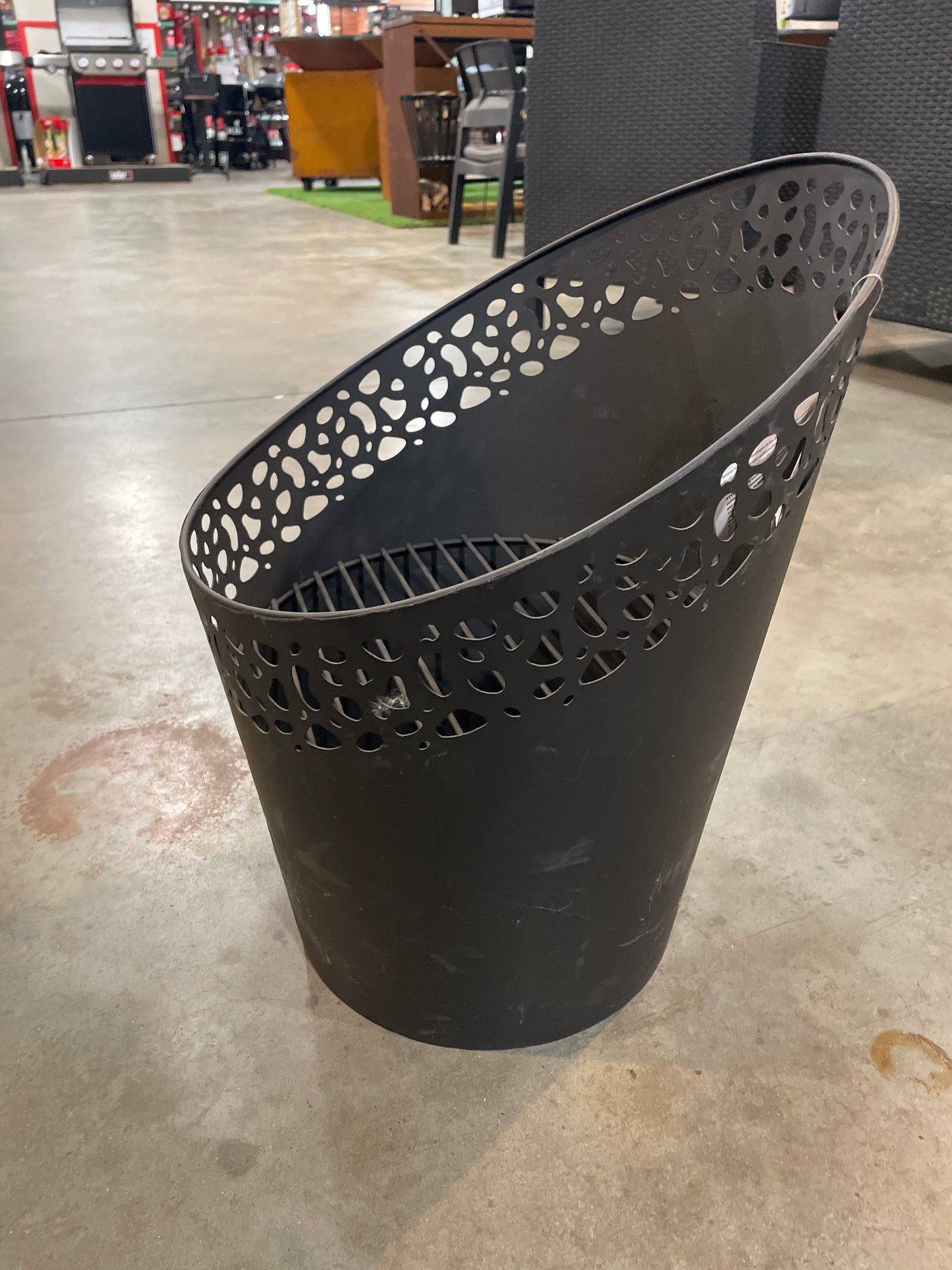 10078 Vuuremmer laser cut zwart