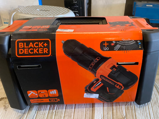 Black+Decker schroef boormachine