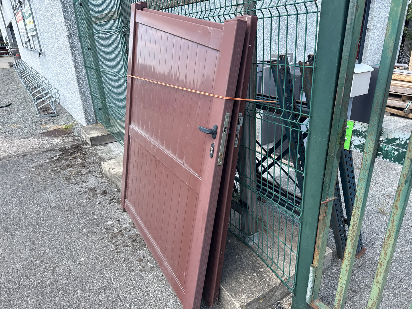 10082 Aluminium poort zonder palen