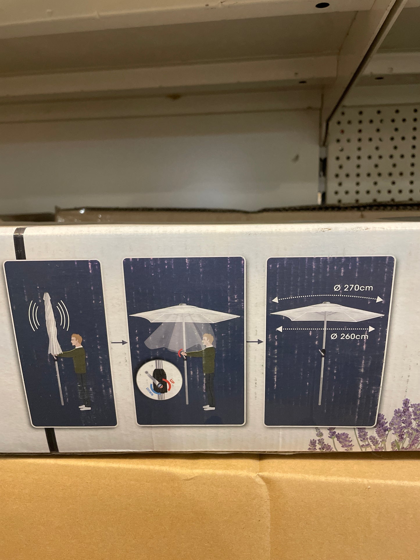 10042 Ambiance parasol 270