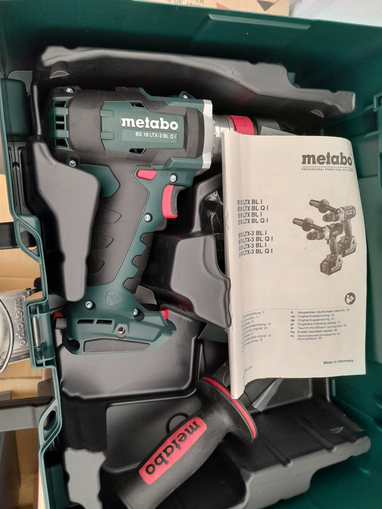 Metabo handboormachine BS 18 LTX-3 BL Q I