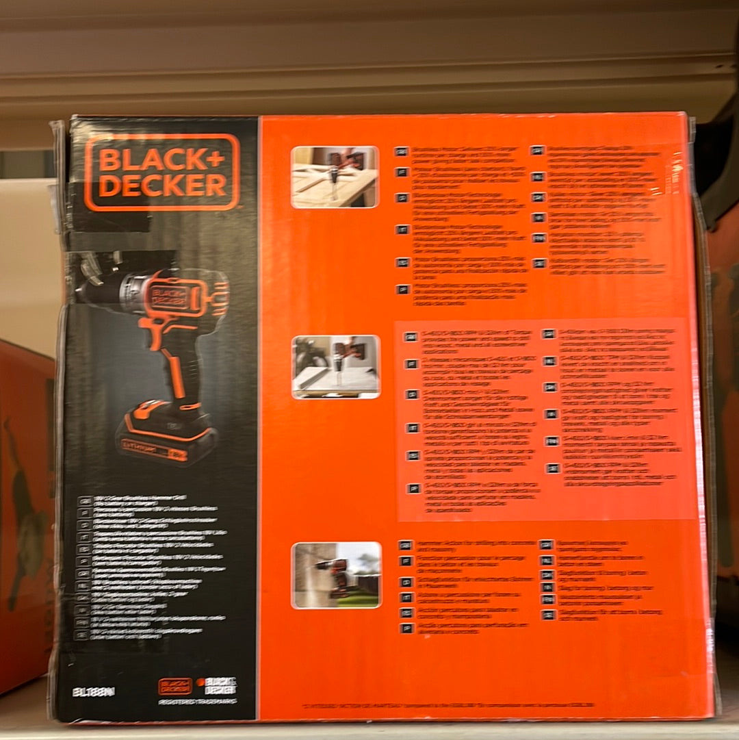 Black+Decker schroefmachine BL188N-XJ