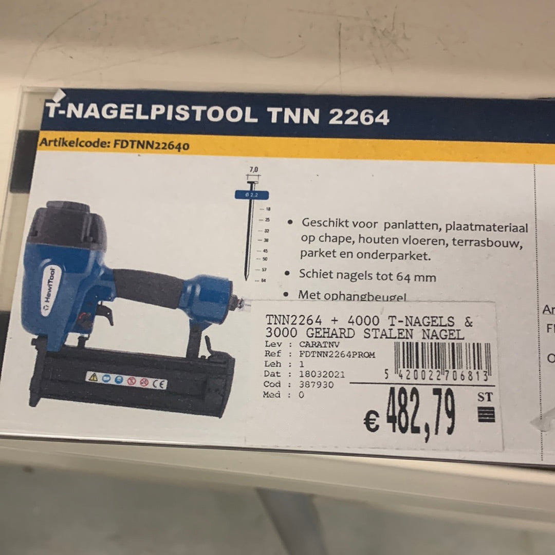 T-nagelpistool TNN 2264