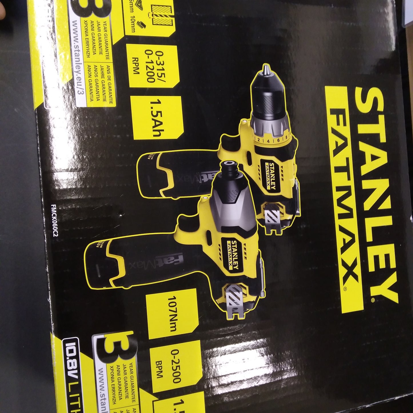 Stanley Fatmax kit boor-slagschroevensdraaier