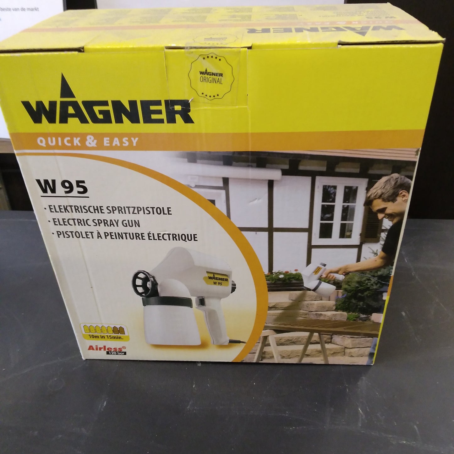 Wagner verfspuitsysteem W95