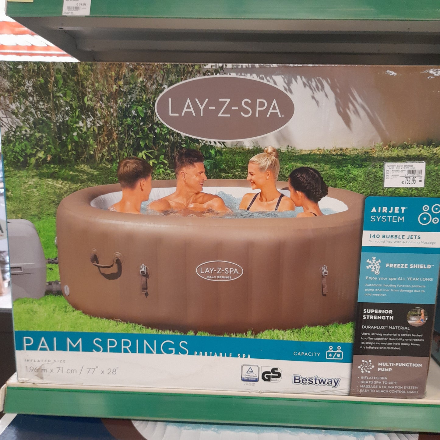 Best way lay-z spa palm springs