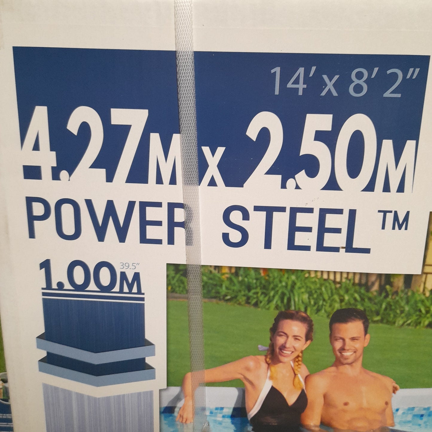 Best way zwembad power steel 4m27 x 2m50