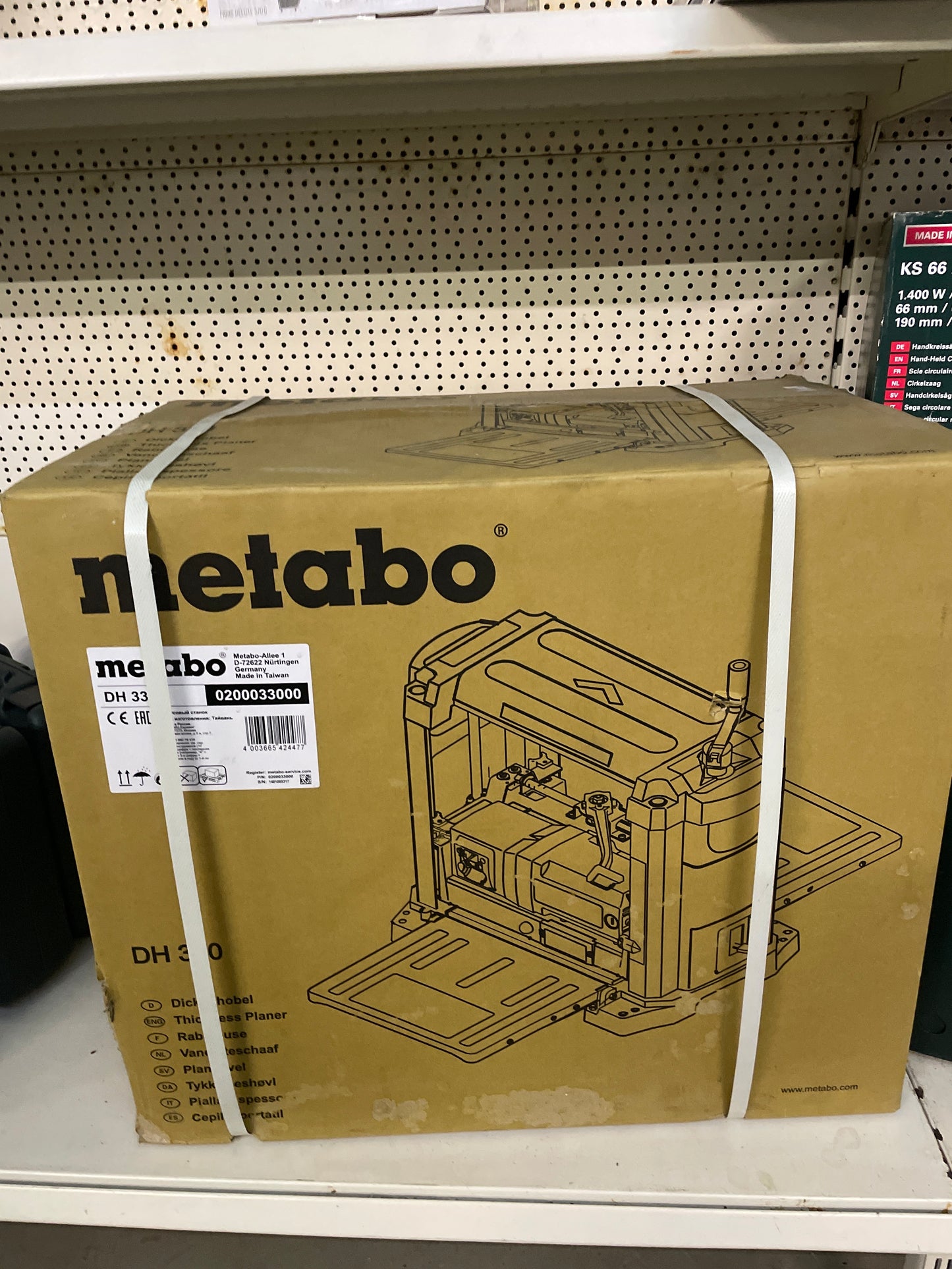 10001 Metabo DH 330 van diktebank