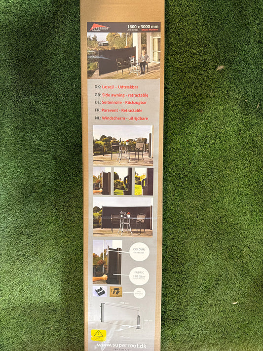 Superroof windscherm

160cm x 300cm

Darkgrey