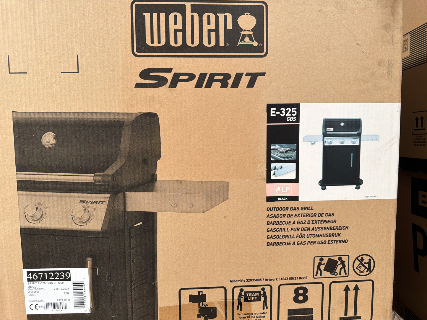 Weber spirit E-325 gbs

gas bbq
