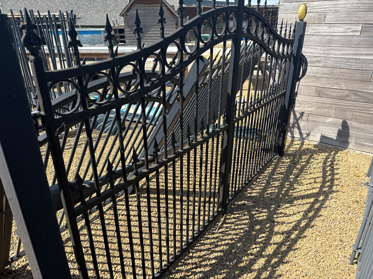 10088 Metalen poort ong 3m