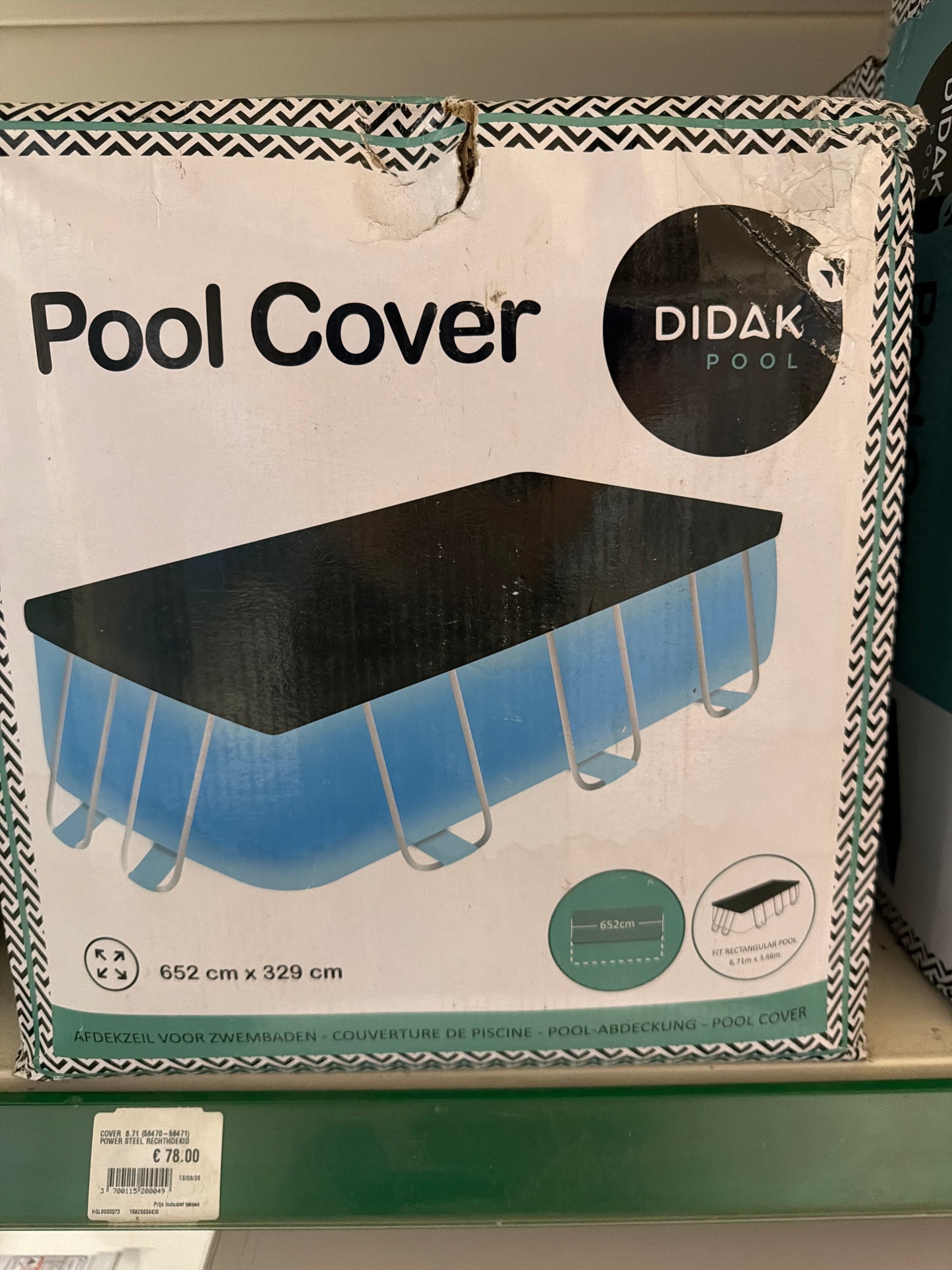 Didak pool cover 6,71m x 3,66m