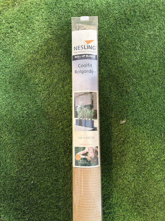 Nesling rolgordijn

148cm x 240cm

Zand