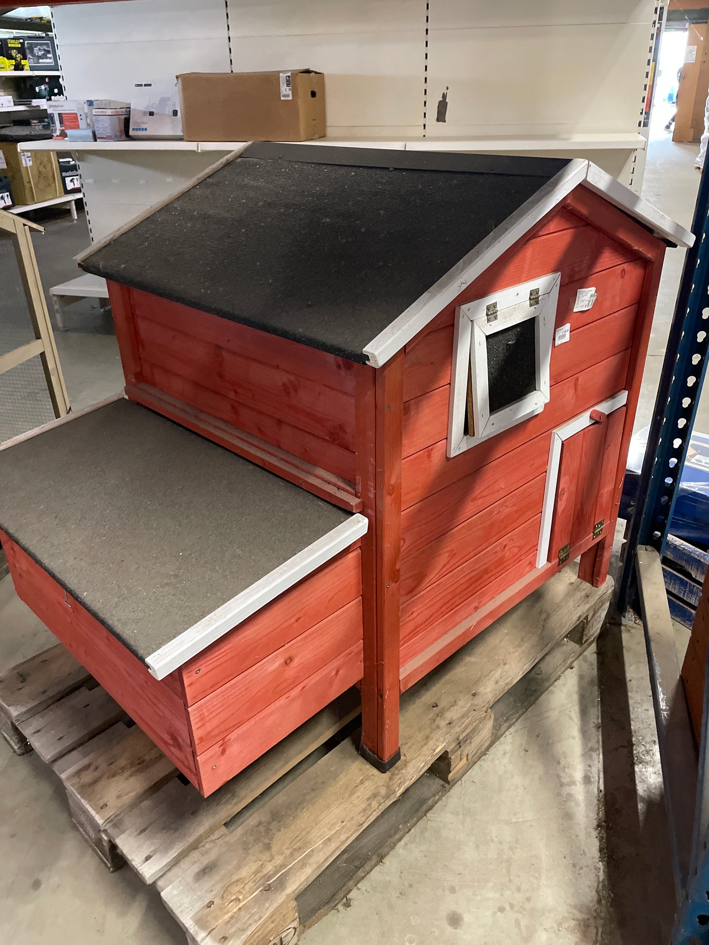 10014 Kippenhok arizona s rood 120x86,5x98