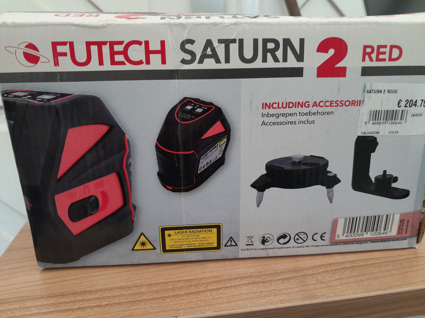 Futech Saturn 2 red lijnlaser