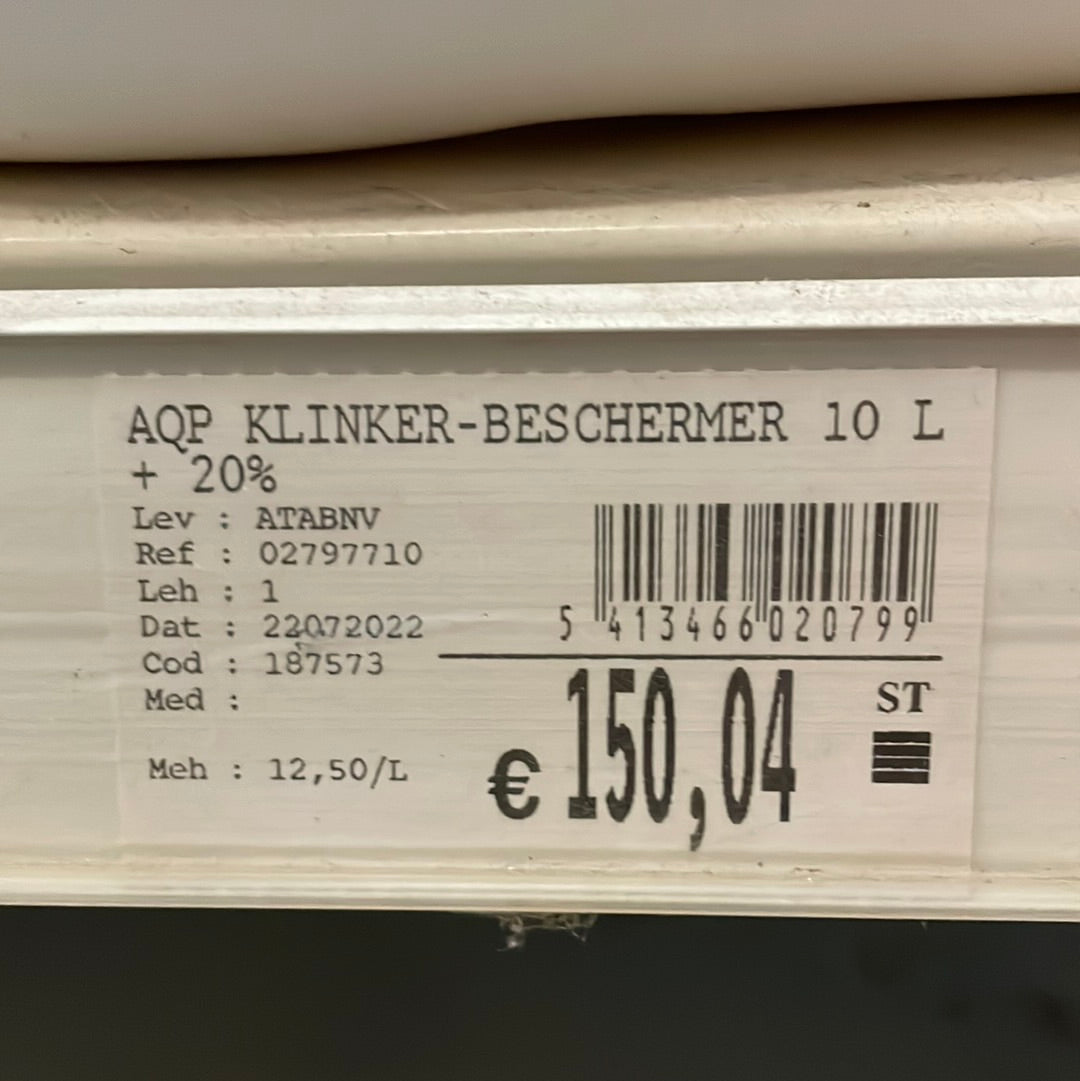 AQP klinker-beschermer 10L +20%